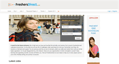 Desktop Screenshot of freshersdirect.com